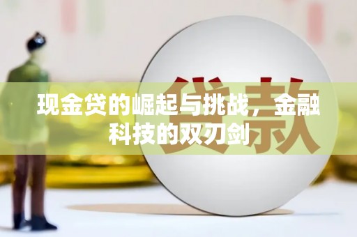 江山现金贷的崛起与挑战，金融科技的双刃剑
