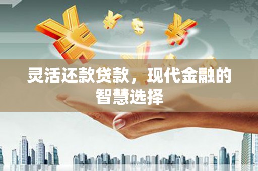 江山灵活还款贷款，现代金融的智慧选择
