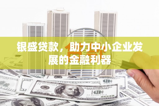江山银盛贷款，助力中小企业发展的金融利器