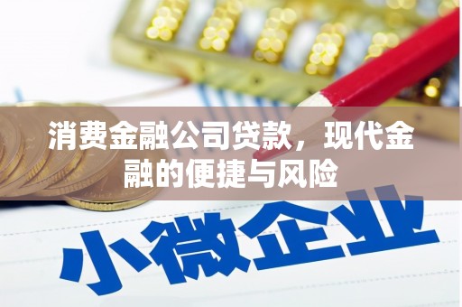 江山消费金融公司贷款，现代金融的便捷与风险